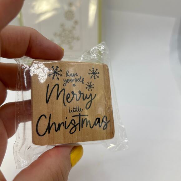 3 Christmas Craft Items Stampin Up Northern Flurry Quickutz Reindeer Stamp - Picture 4 of 8